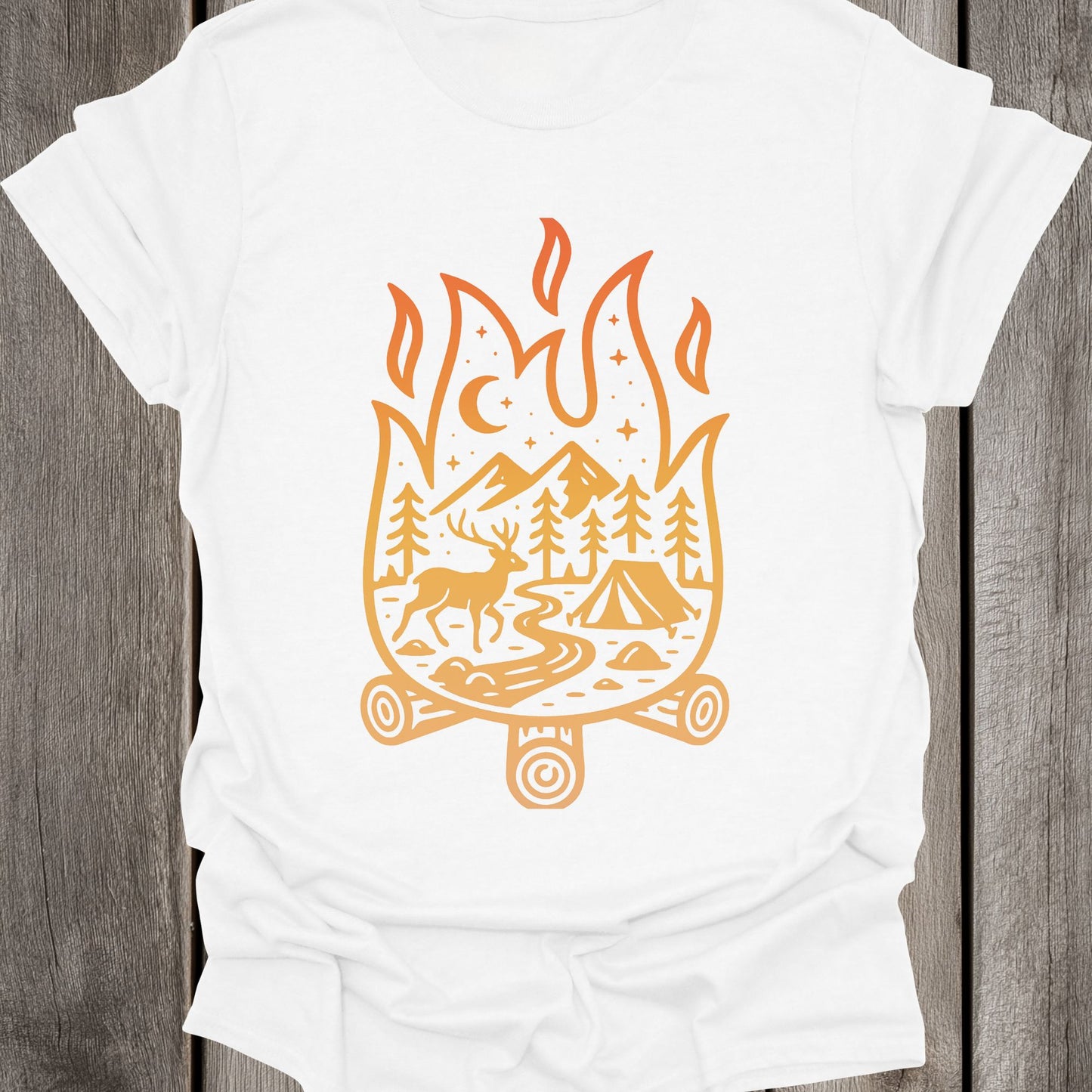 Campfire Night Unisex T-Shirt