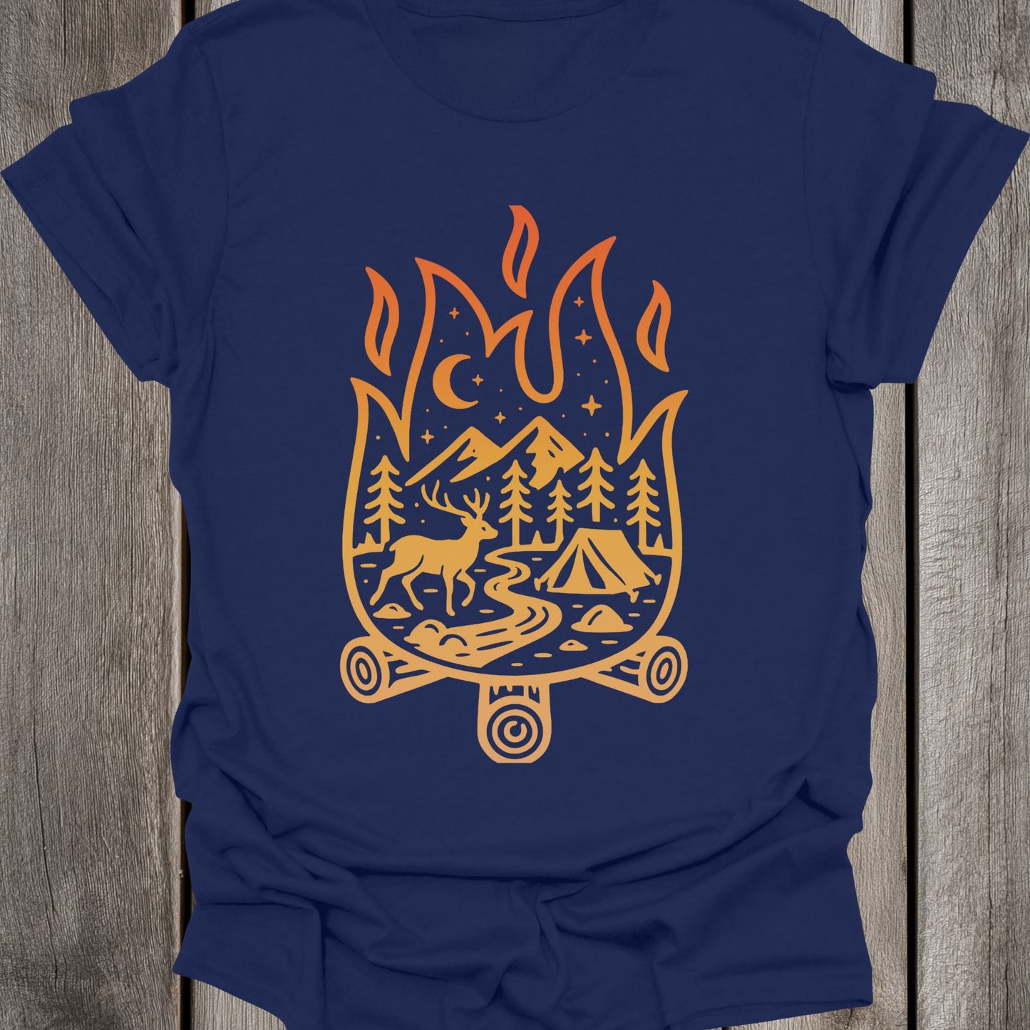 Campfire Night Unisex T-Shirt