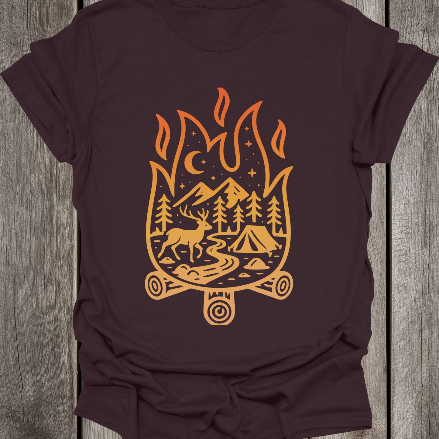 Campfire Night Unisex T-Shirt