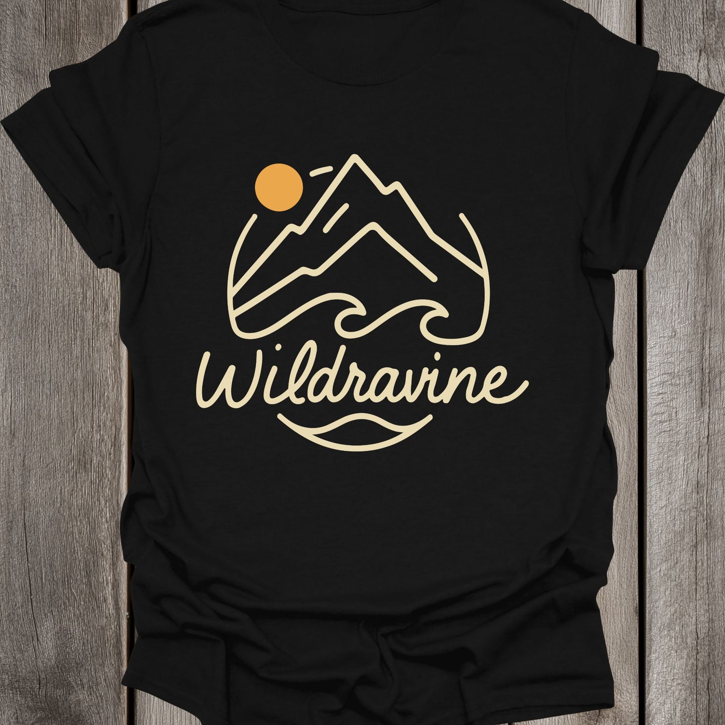 WildRavine Cursive Graphic Unisex T-Shirt