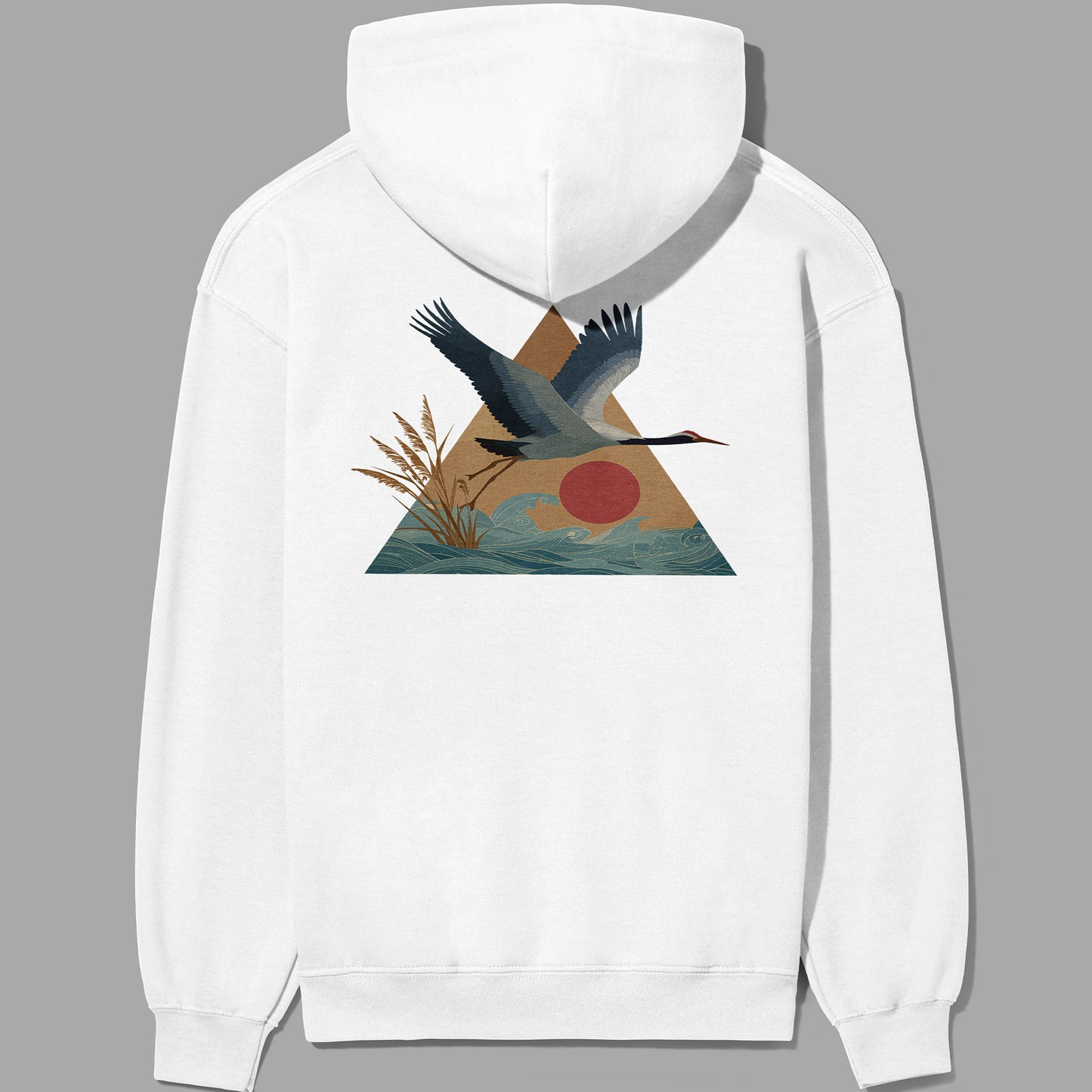 Triangle Crane Unisex Hoodie