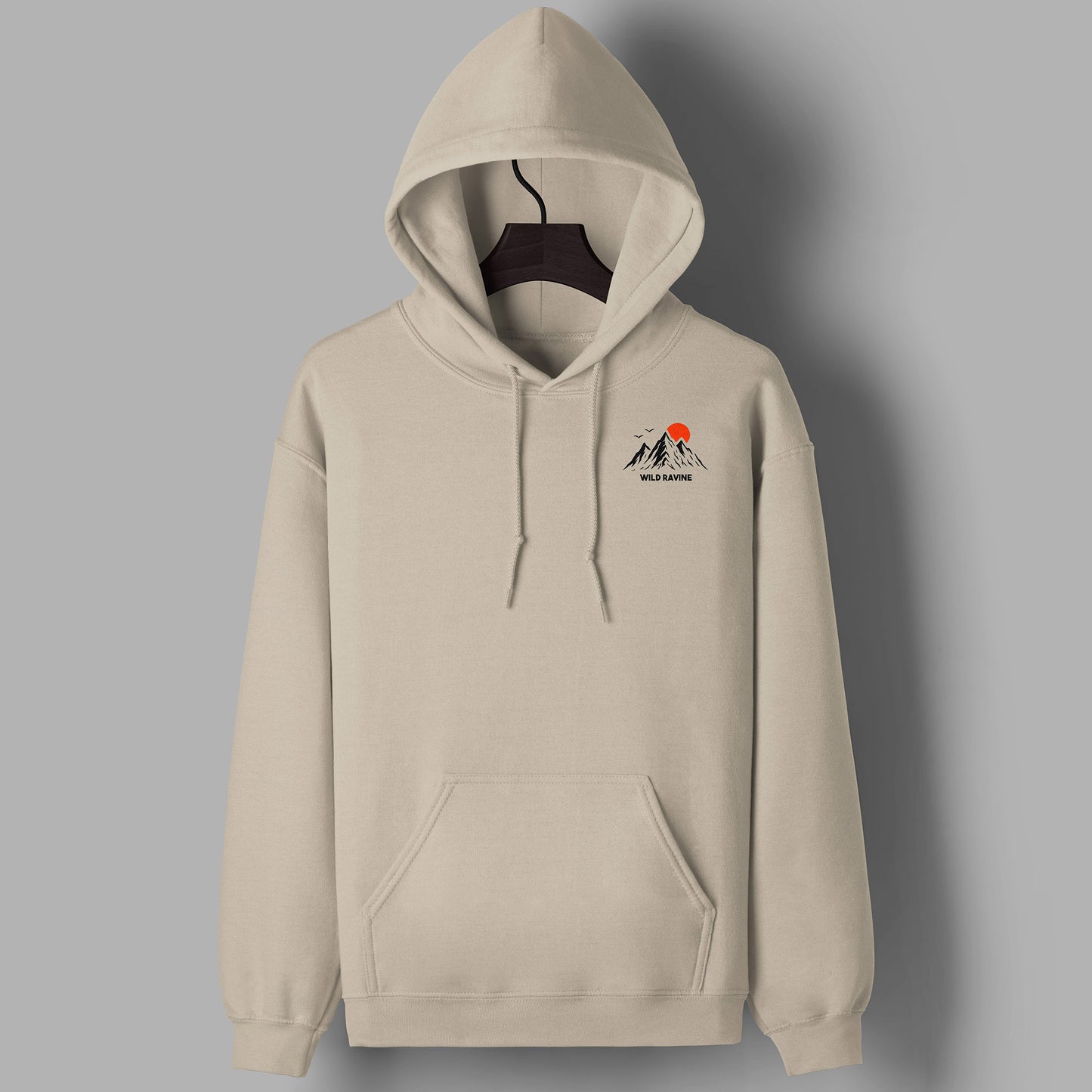 Red Mountain BackPrint Unisex Hoodie