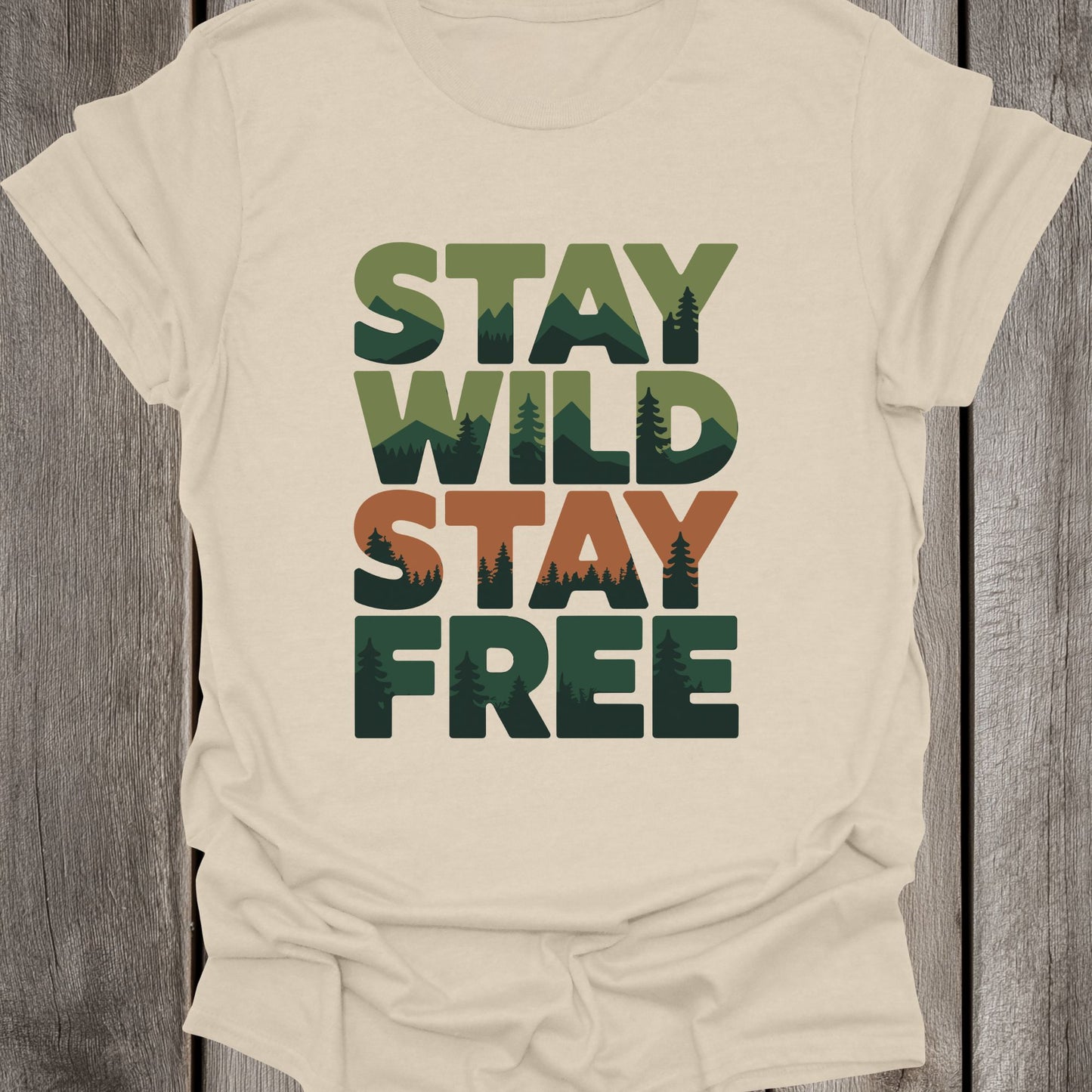 Stay Wild Stay Free Unisex T-Shirt