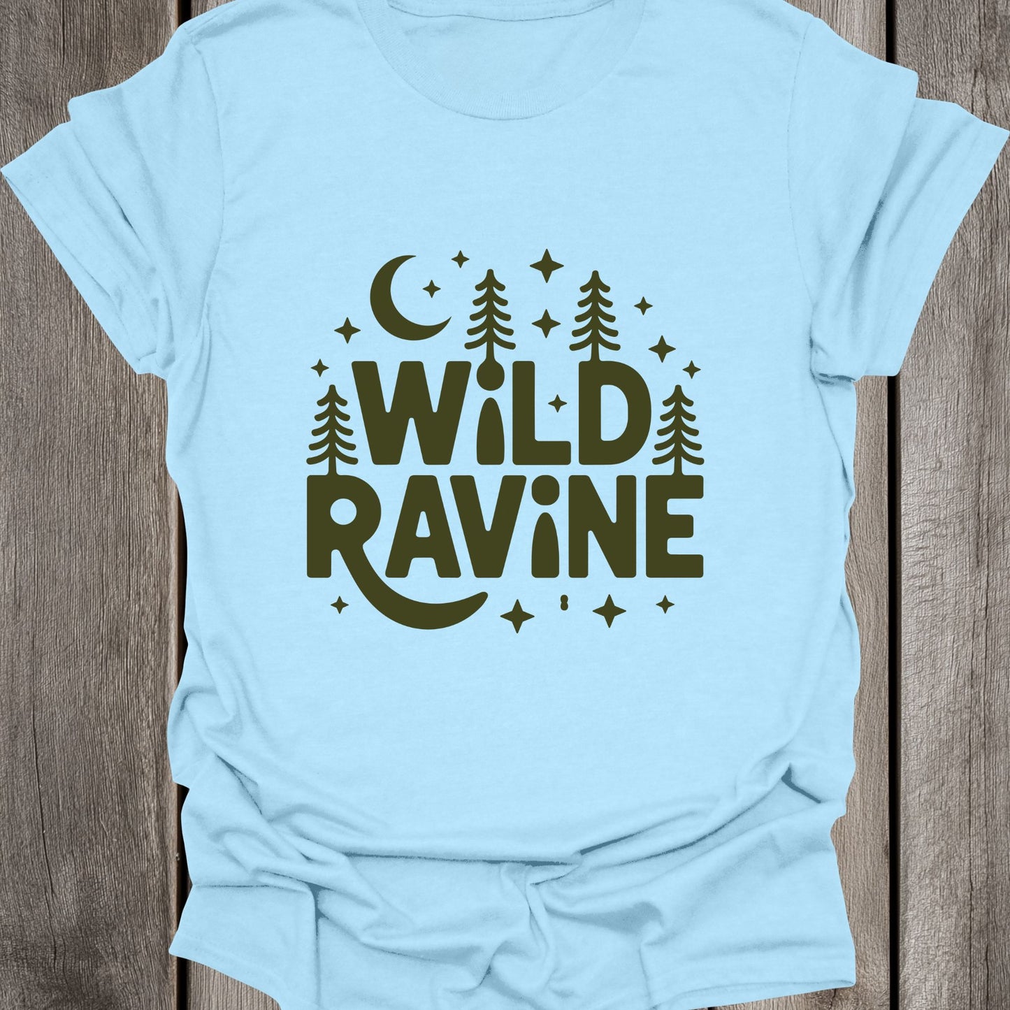 Wild Ravine Green Unisex T-Shirt
