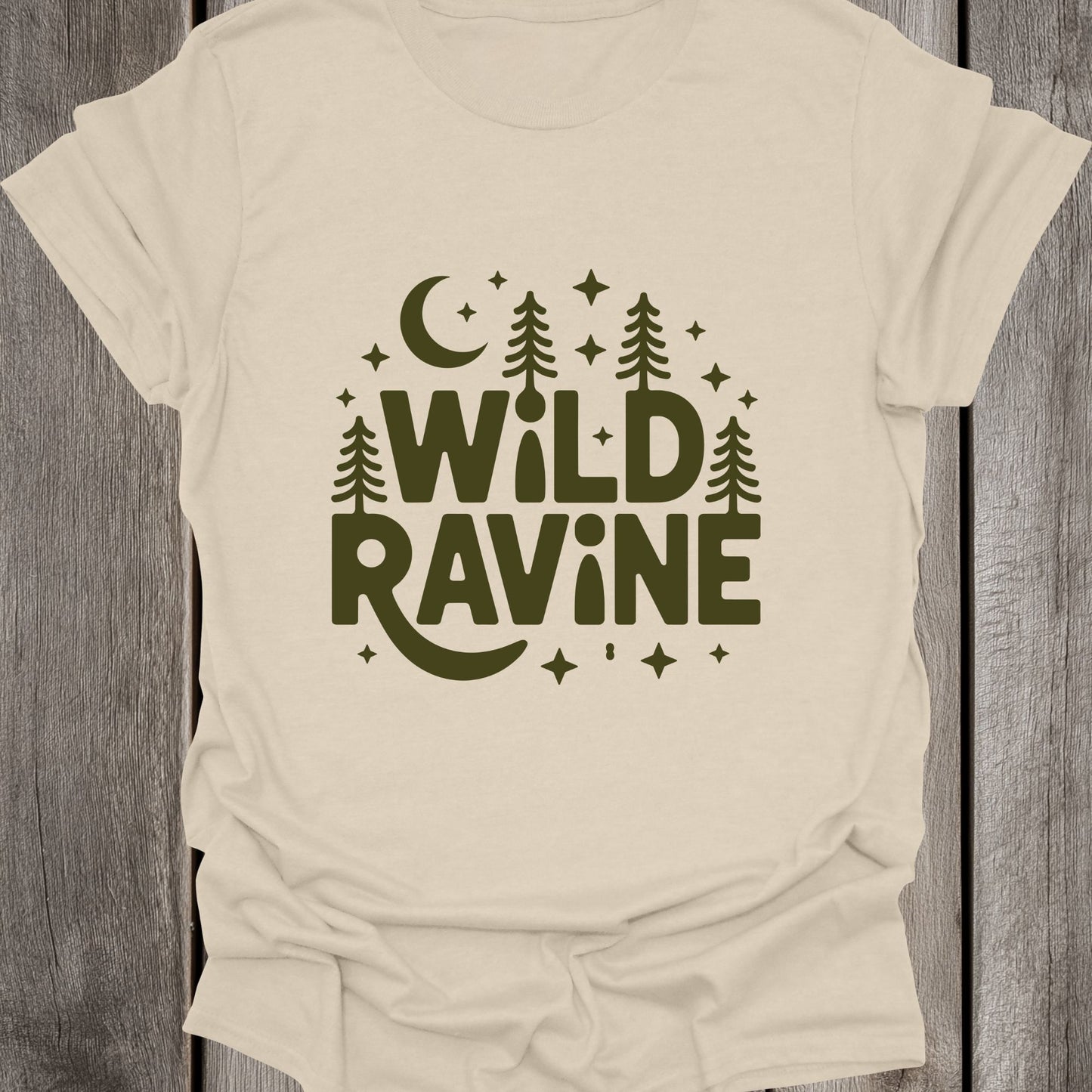 Wild Ravine Green Unisex T-Shirt