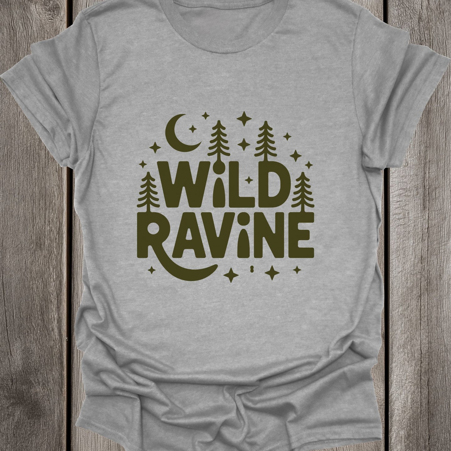 Wild Ravine Green Unisex T-Shirt