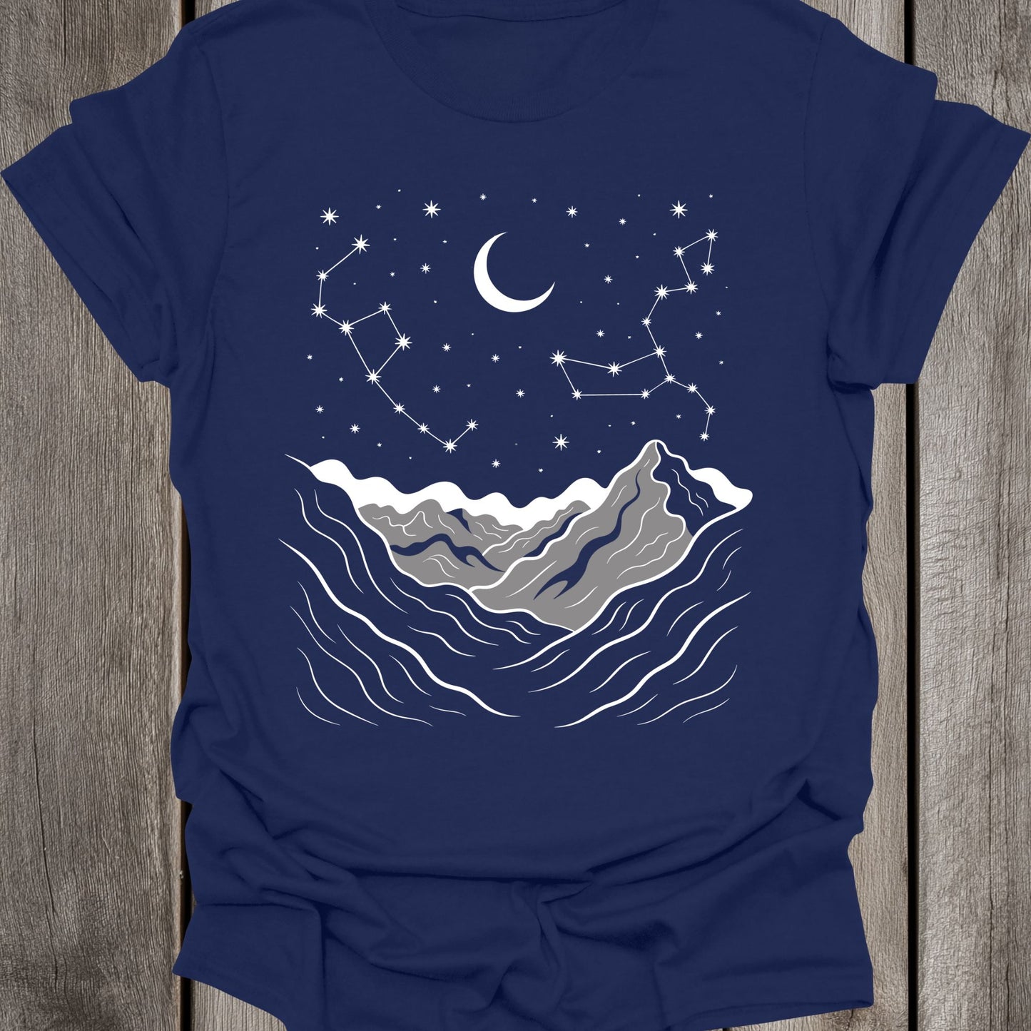Constellations Lineart Unisex T-Shirt