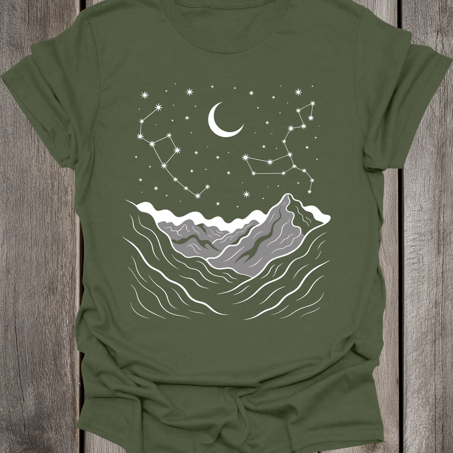 Constellations Lineart Unisex T-Shirt
