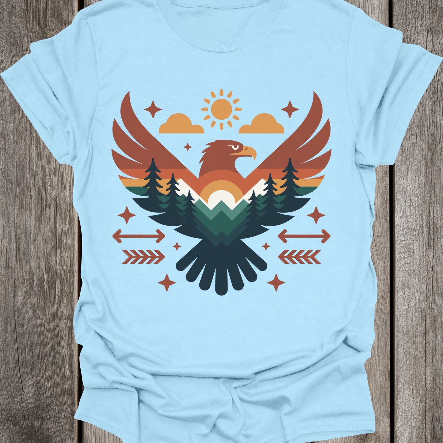 Profile Eagle Unisex T-Shirt
