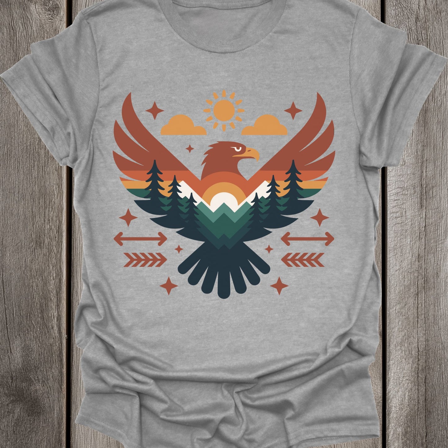 Profile Eagle Unisex T-Shirt