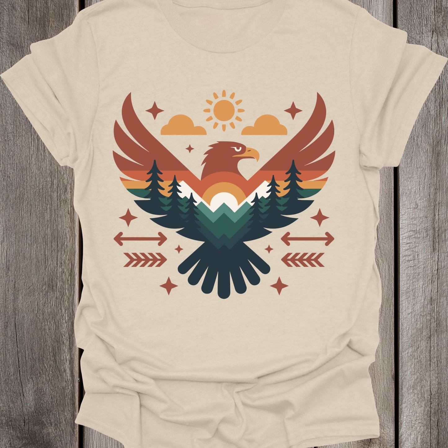 Profile Eagle Unisex T-Shirt