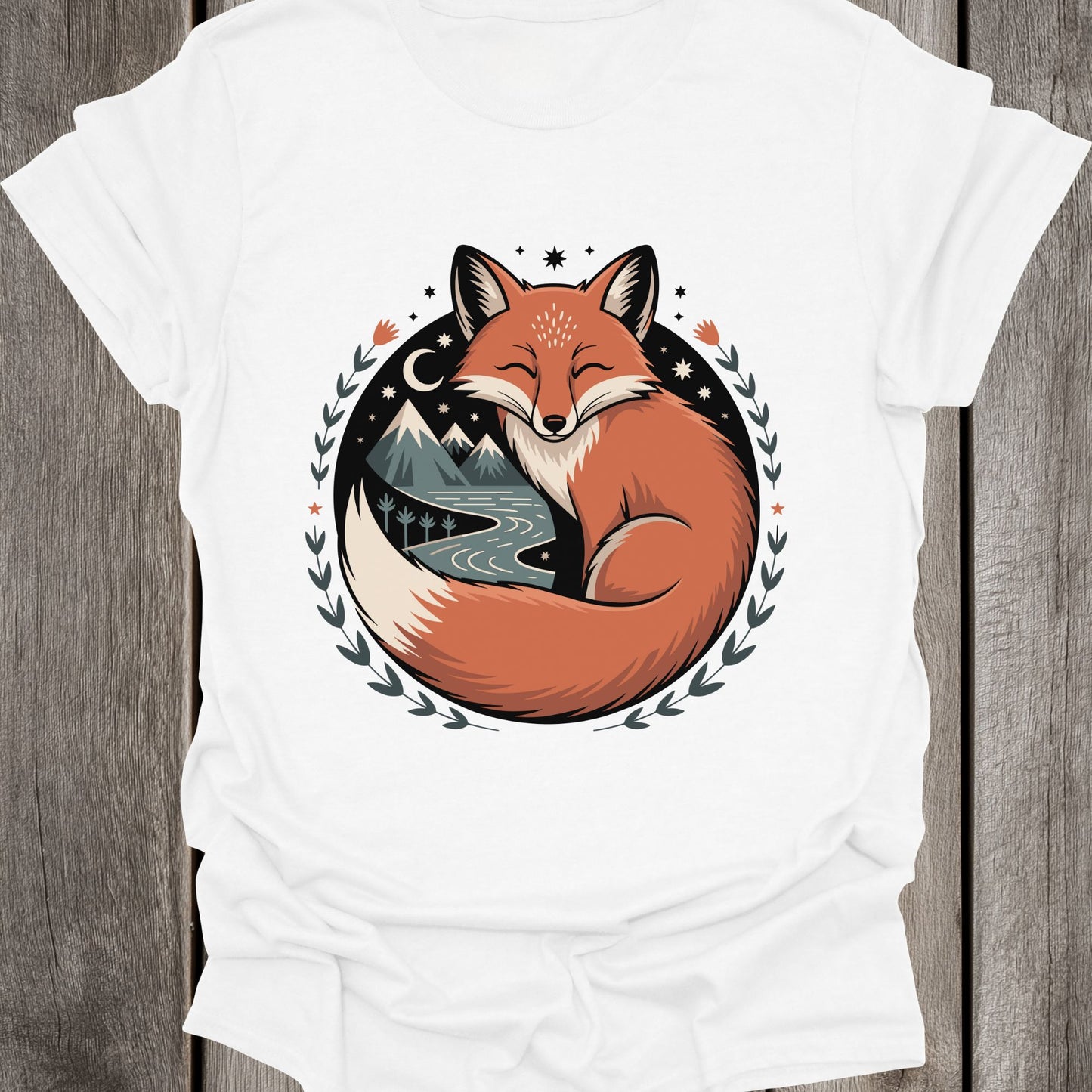 Happy Fox Unisex T-Shirt