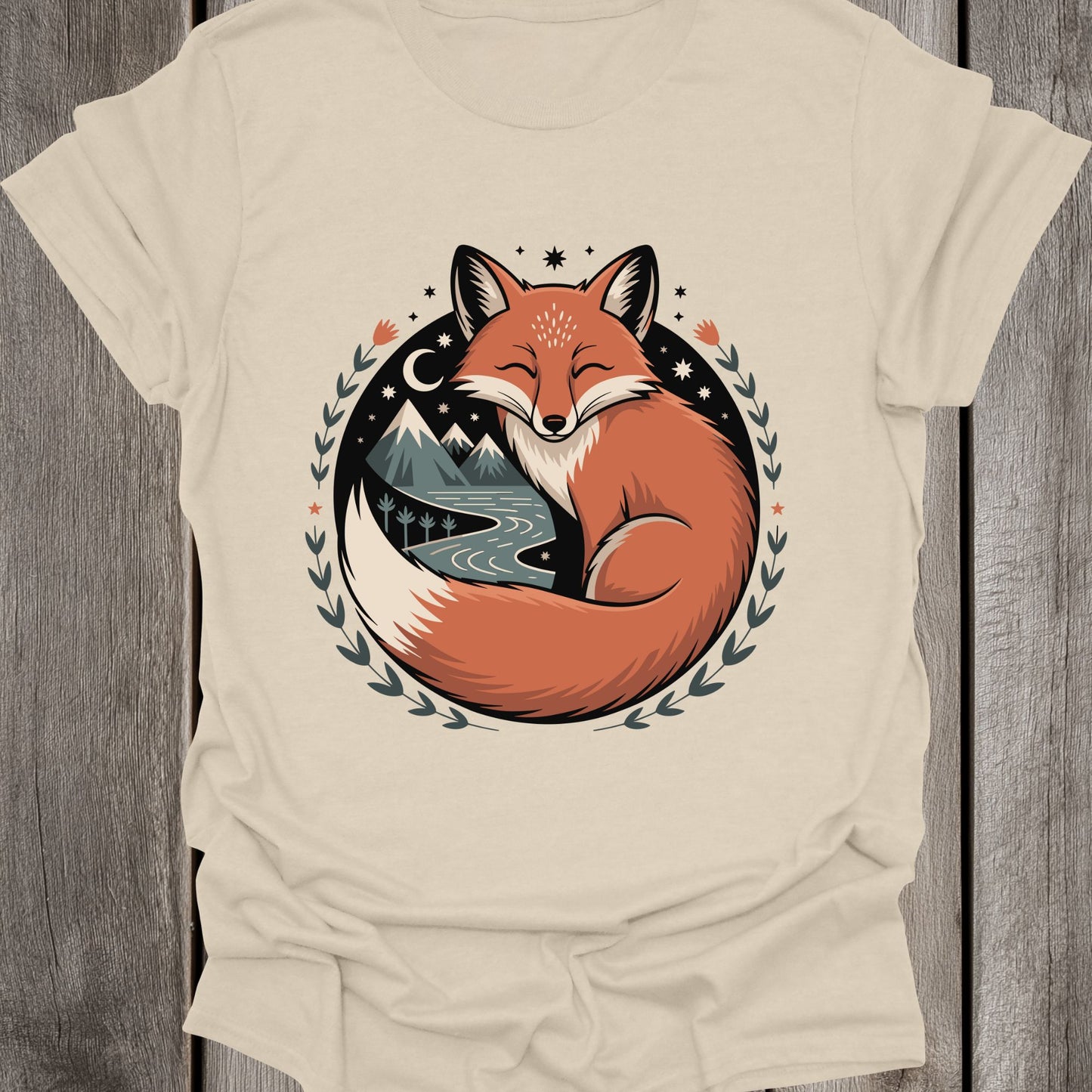 Happy Fox Unisex T-Shirt