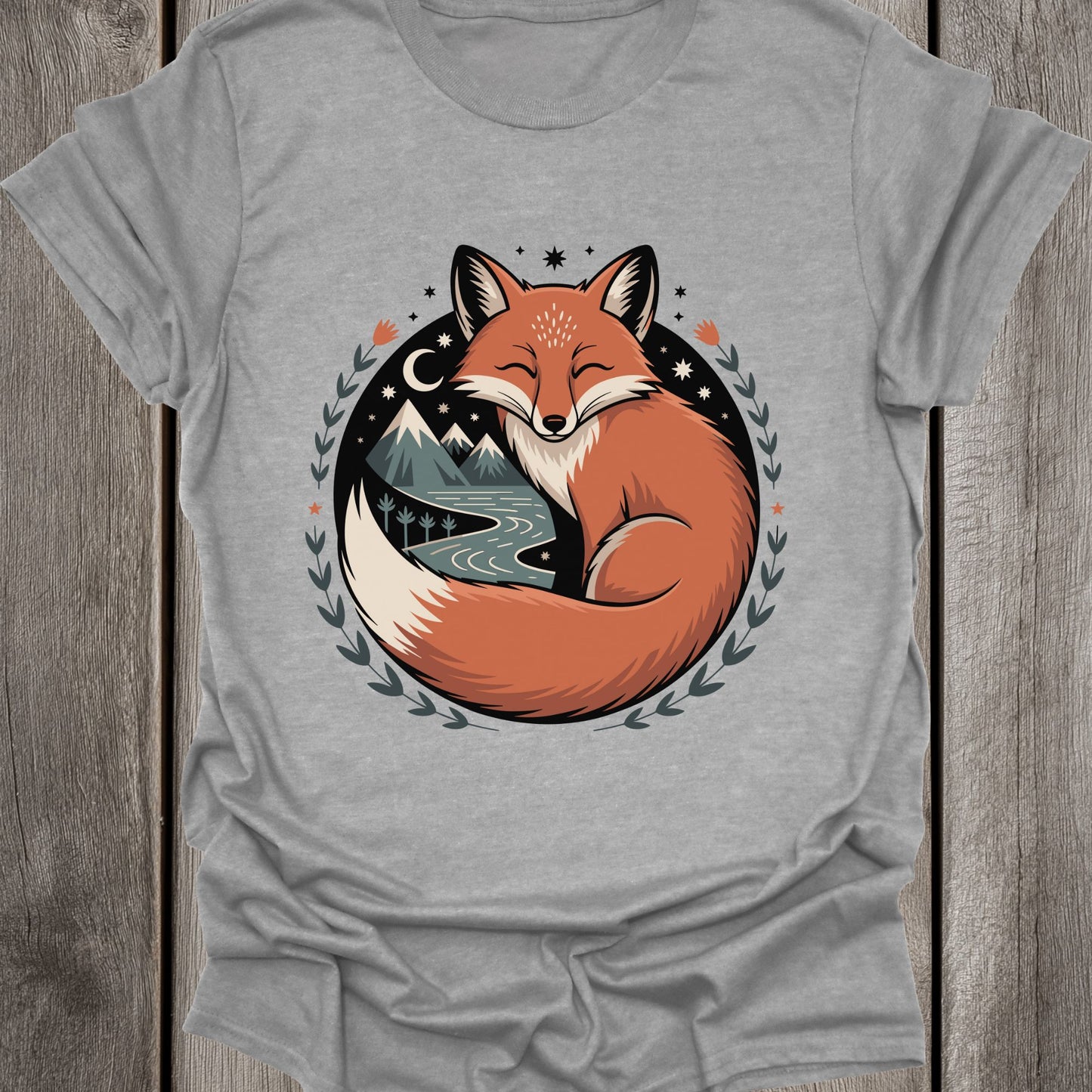 Happy Fox Unisex T-Shirt