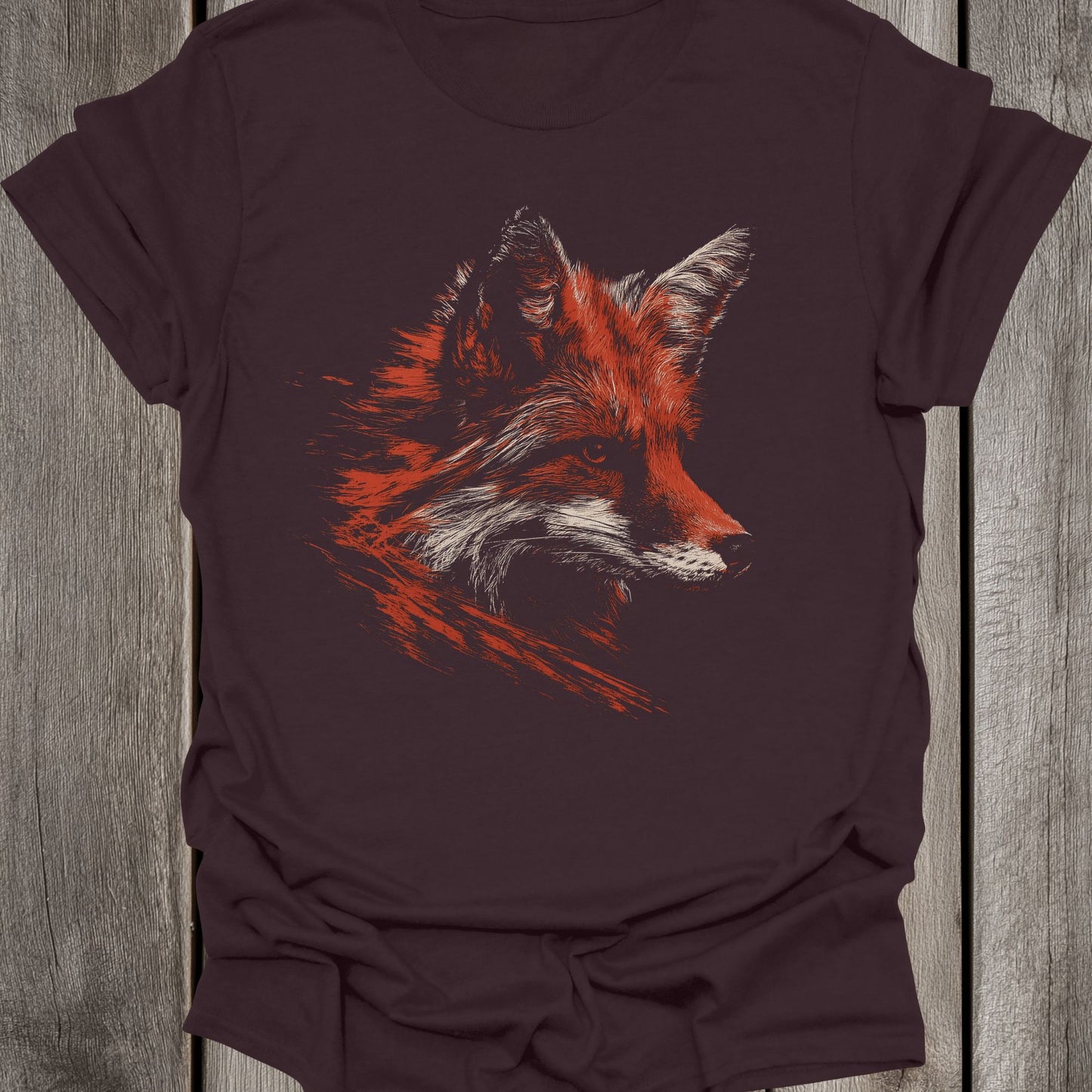 Artistic Fox Unisex T-Shirt