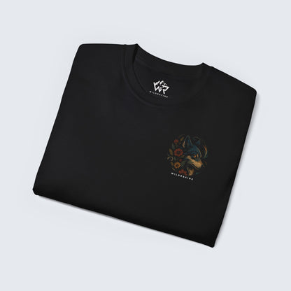 Flower Wolf Edition BackPrint T-Shirt