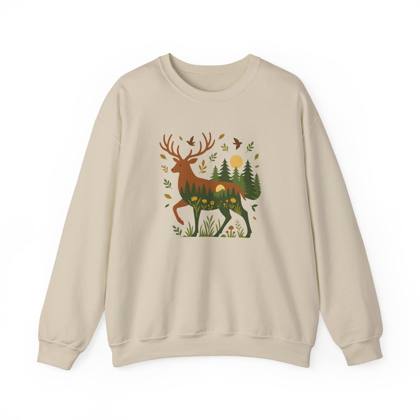 Forest Stag Unisex Sweatshirt