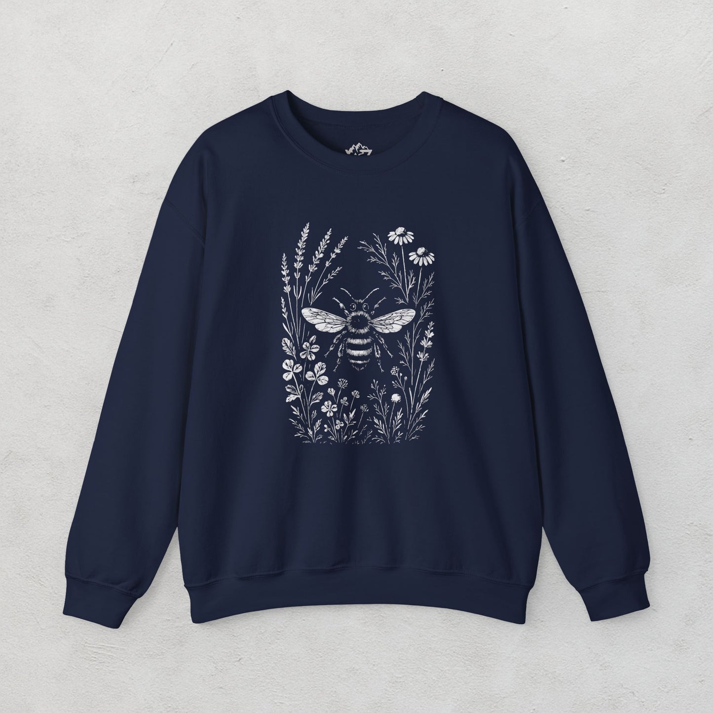 Flowers & Bee Unisex Sweatshirt