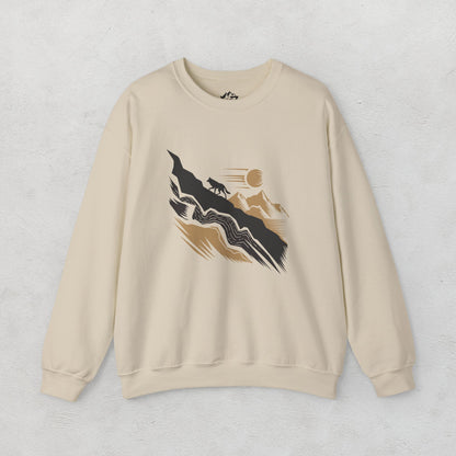 Climbing Wolf Unisex Sweatshirt