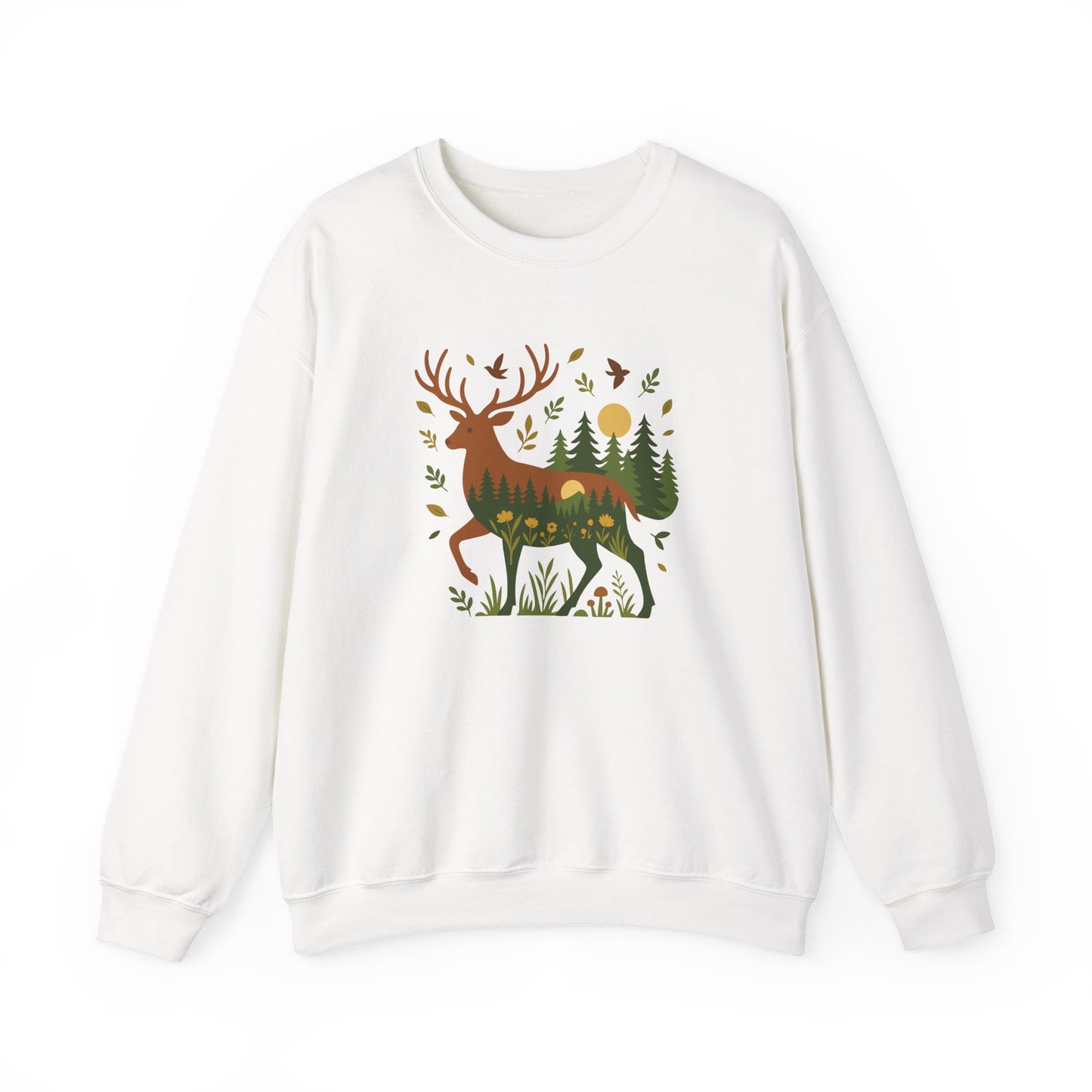 Forest Stag Unisex Sweatshirt