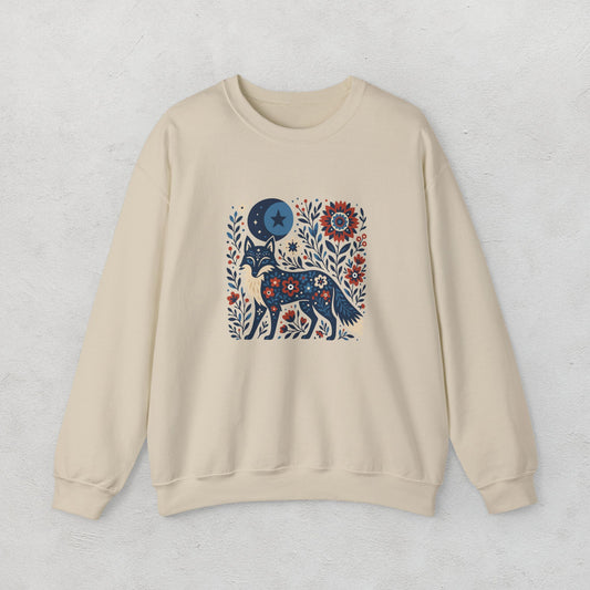 Boho Fox Unisex Sweatshirt
