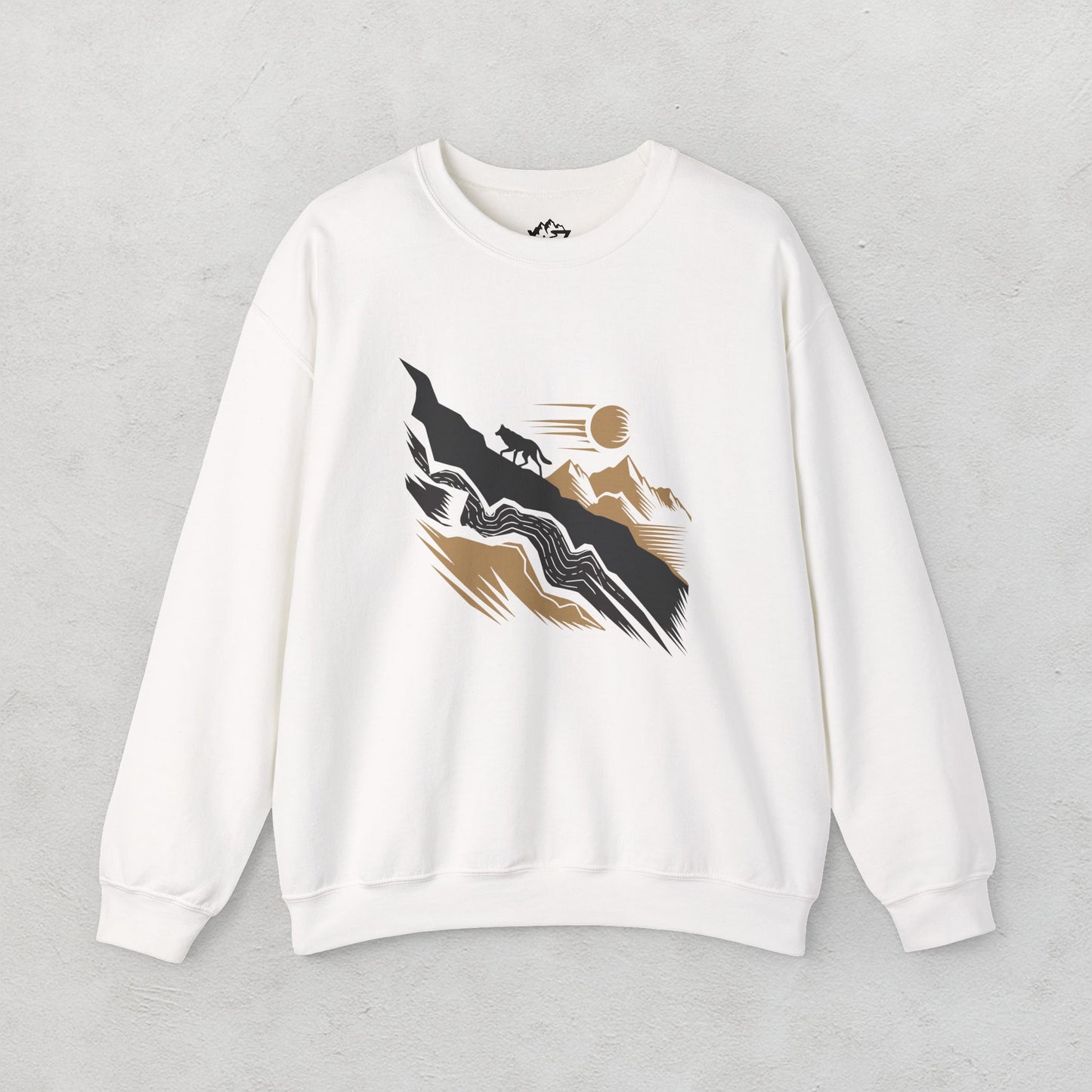 Climbing Wolf Unisex Sweatshirt