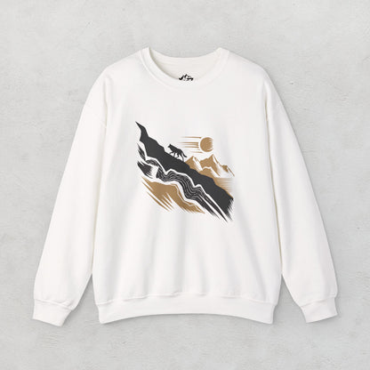 Climbing Wolf Unisex Sweatshirt