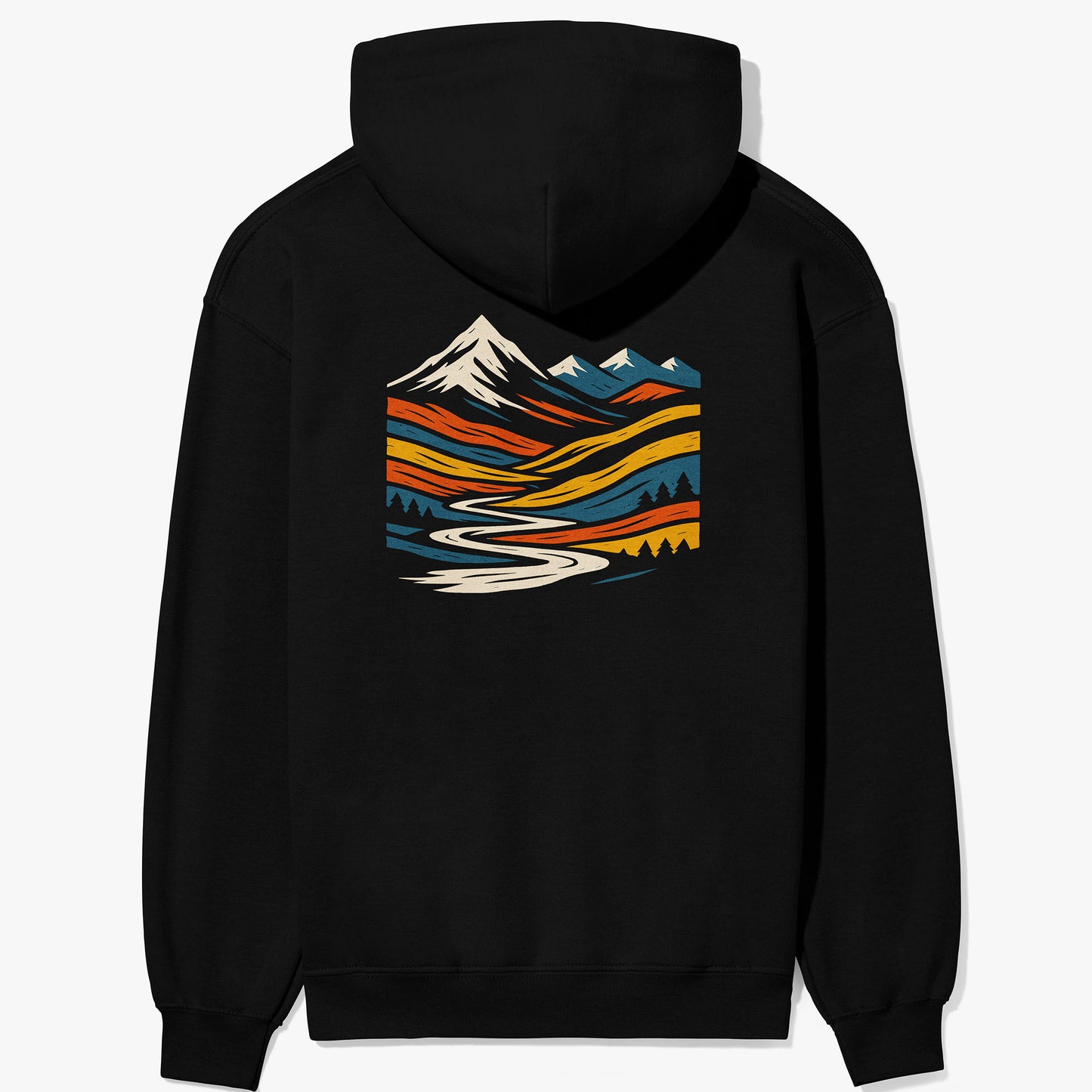 Rainbow Mountains Unisex Hoodie