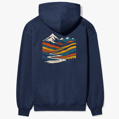 Rainbow Mountains Unisex Hoodie