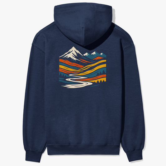 Rainbow Mountains Unisex Hoodie