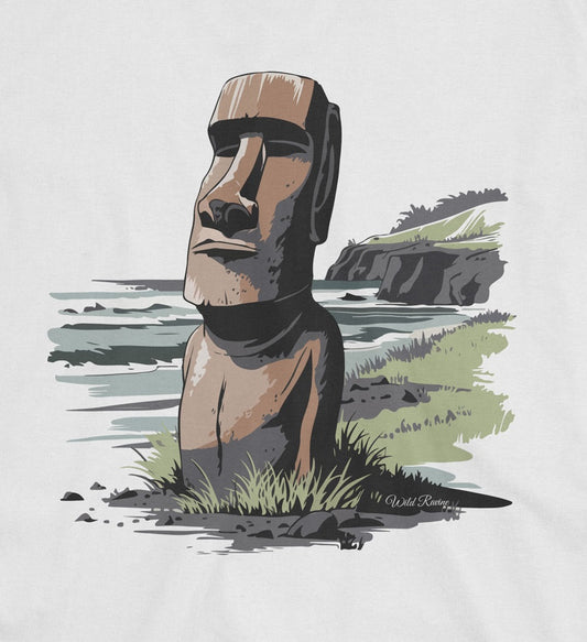 Moai Easter Statue T-Shirt
