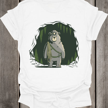 Cave Expert Bear Unisex T-Shirt